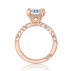Tacori Dantela Hidden Bloom French Pave Engagement Ring
