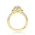 Tacori Dantela Sapphire Cadillac Side Stone Engagement Ring