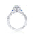 Tacori Dantela Sapphire Cadillac Side Stone Engagement Ring