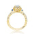 Tacori Dantela Sapphire Cadillac Side Stone Engagement Ring