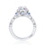 Tacori Dantela Sapphire Cadillac Side Stone Engagement Ring