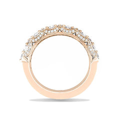 Tacori Classic Crescent RoyalT Geometric Diamond Wedding Band in Platinum