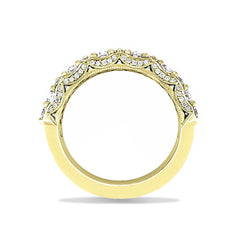 Tacori Classic Crescent RoyalT Geometric Diamond Wedding Band in Platinum