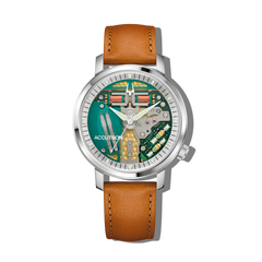 Accutron Spaceview 314 on Brown Strap