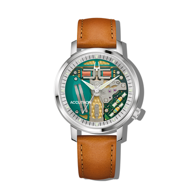 Accutron Spaceview 314 on Brown Strap - Accutron product