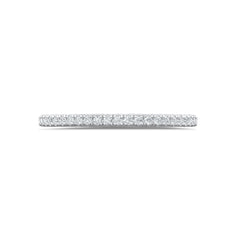 Tacori 3/4 French Pave Wedding Band in 18K White Gold