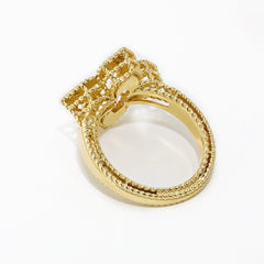Roberto Coin Petite Venetian Princess Diamond Flower Ring