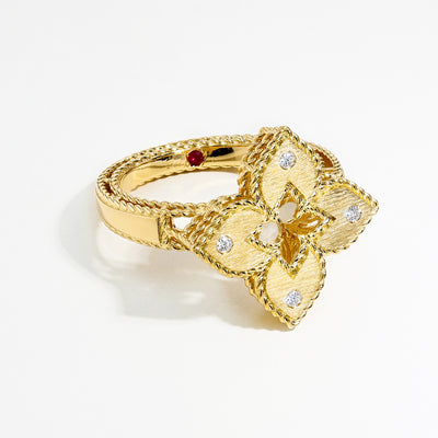 Roberto Coin Petite Venetian Princess Diamond Flower Ring - Roberto Coin product