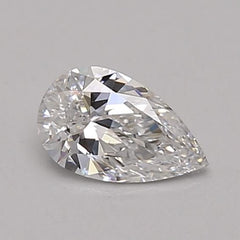 Diamond Lab Grown PEAR 0.38ct VS2