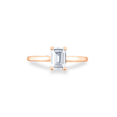 Tacori Emerald Hidden Halo Engagement Ring Setting