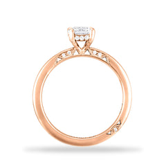 Tacori Emerald Hidden Halo Engagement Ring Setting