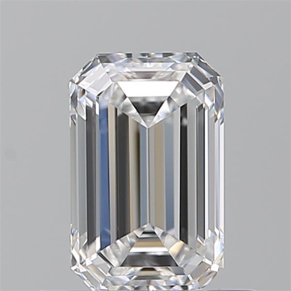 Diamond EMERALD 0.7ct VVS2