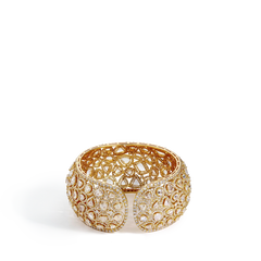 38 Carat Rose Cut Diamond Bangle