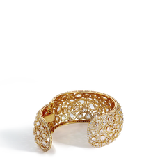 38 Carat Rose Cut Diamond Bangle
