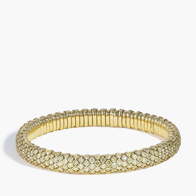 Yellow Diamond Flex Bangle in Yellow Gold - Private Label product