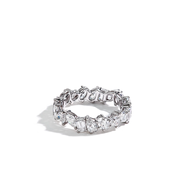 Multi Shape Diamond Eternity Band