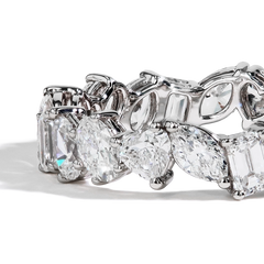 Multi Shape Diamond Eternity Band