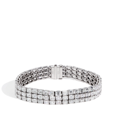 34 Carat 3 Row Diamond Bracelet - J.R.DUNN product