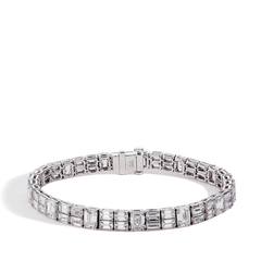 21 Carat Alternating Diamond Bracelet