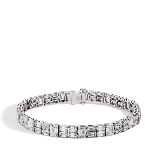 21 Carat Alternating Diamond Bracelet