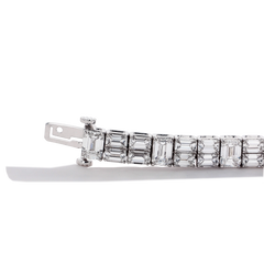 21 Carat Alternating Diamond Bracelet
