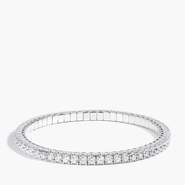 5 Carat Diamond Stretch Tennis Bracelet