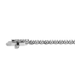 1 Carat Diamond Tennis Bracelet in 14K White Gold