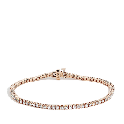 2 Carat Diamond Tennis Bracelet in 14k Rose Gold - Private Label product