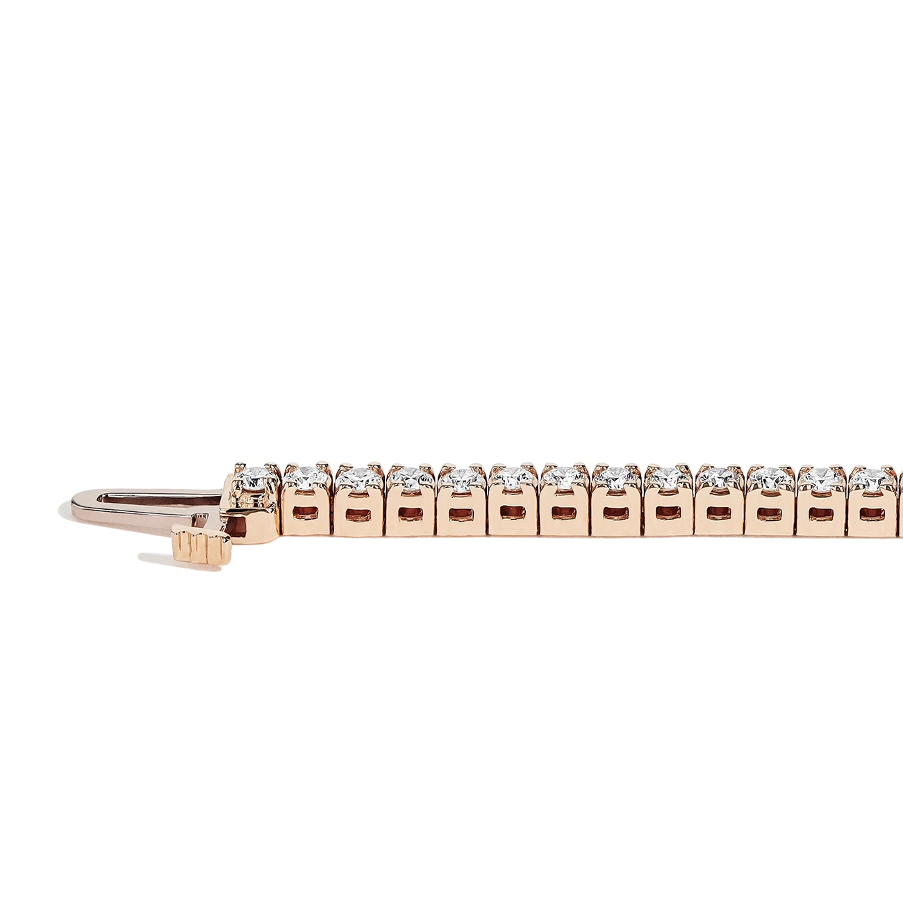 2 Carat Diamond Tennis Bracelet in 14k Rose Gold