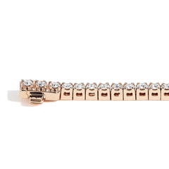 2 Carat Diamond Tennis Bracelet in 14k Rose Gold