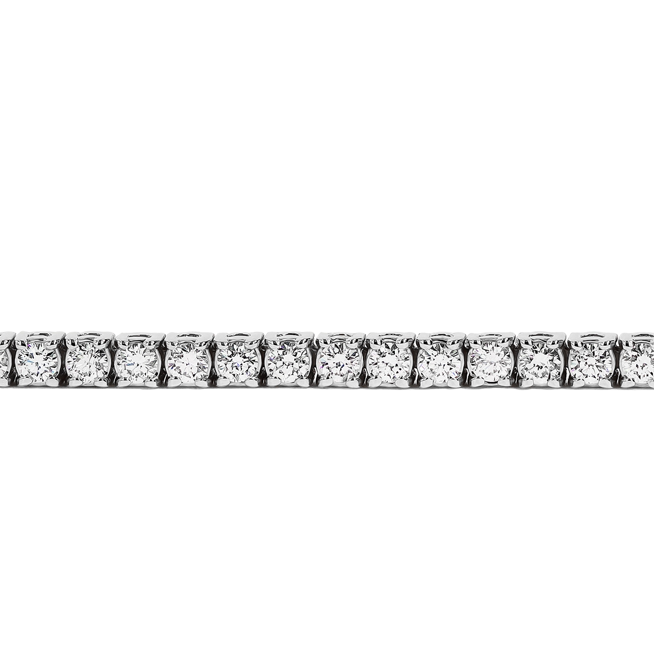 2 Carat Diamond Tennis Bracelet in 14k White Gold