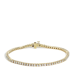 2 Carat Diamond Tennis Bracelet in 14k Yellow Gold