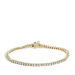 2 Carat Diamond Tennis Bracelet in 14k Yellow Gold