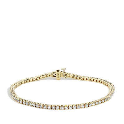 2 Carat Diamond Tennis Bracelet in 14k Yellow Gold - Private Label product
