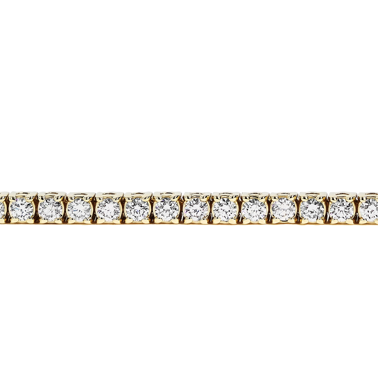 2 Carat Diamond Tennis Bracelet in 14k Yellow Gold