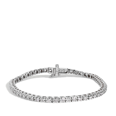 3 Carat Diamond Tennis Bracelet in 14k White Gold - Private Label product