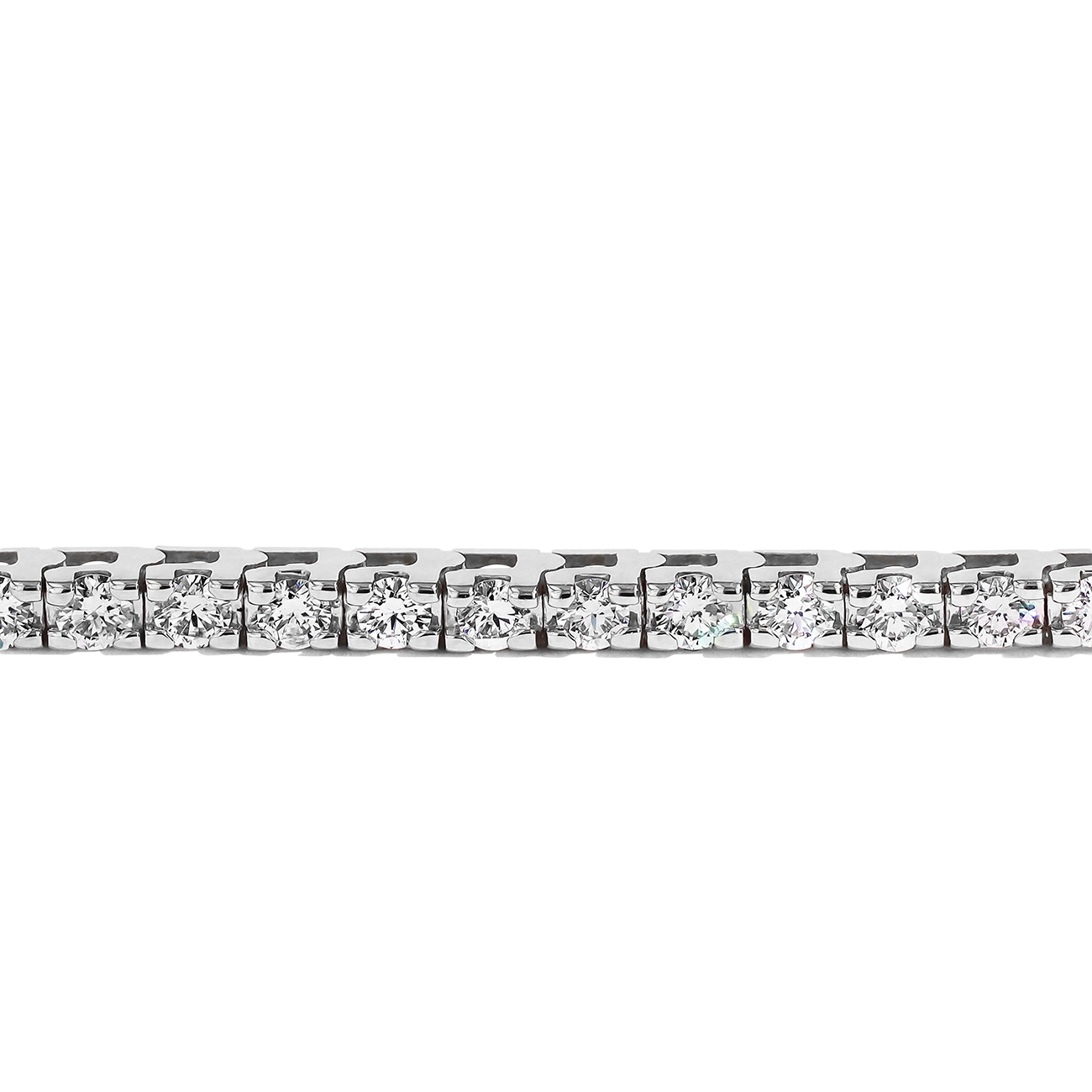 3 Carat Diamond Tennis Bracelet in 14k White Gold