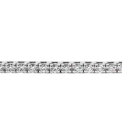 3 Carat Diamond Tennis Bracelet in 14k White Gold