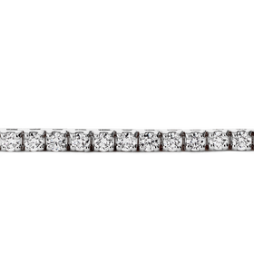 4.50 Carat Diamond Tennis Bracelet in 14k White Gold