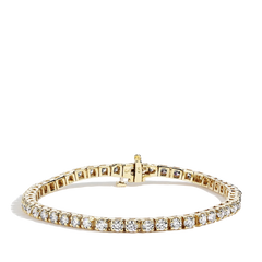 4.50 Carat Diamond Tennis Bracelet in 14k Yellow Gold