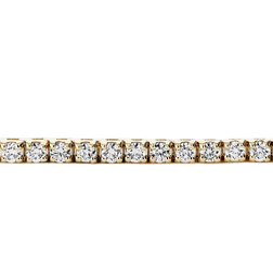 4.50 Carat Diamond Tennis Bracelet in 14k Yellow Gold