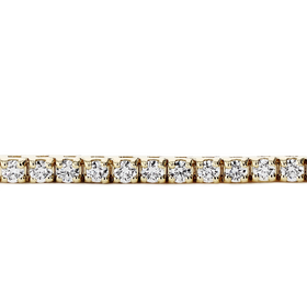 4.50 Carat Diamond Tennis Bracelet in 14k Yellow Gold