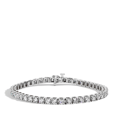6 Carat Diamond Tennis Bracelet in 14k White Gold
