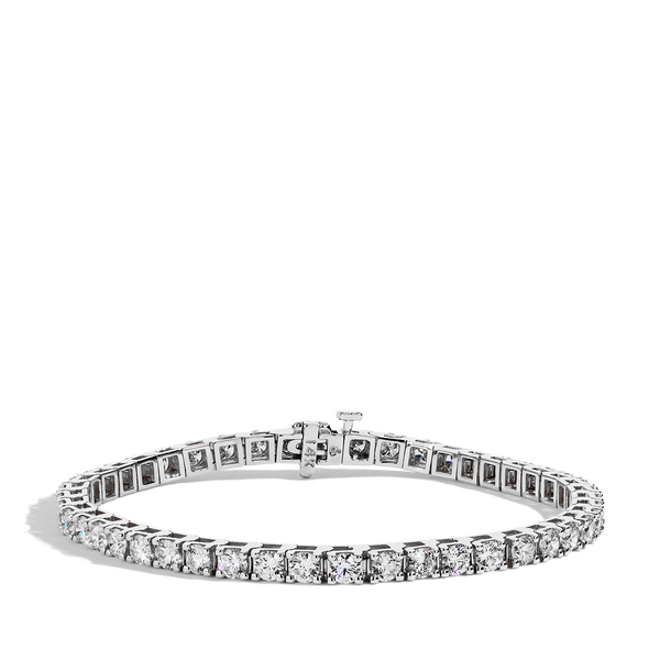 6 Carat Diamond Tennis Bracelet in 14k White Gold