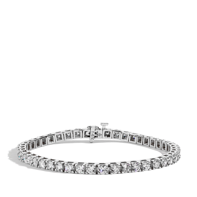 6 Carat Diamond Tennis Bracelet in 14k White Gold - Private Label product