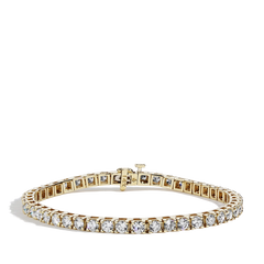 6 Carat Diamond Tennis Bracelet in 14k Yellow Gold