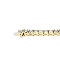 6 Carat Diamond Tennis Bracelet in 14k Yellow Gold