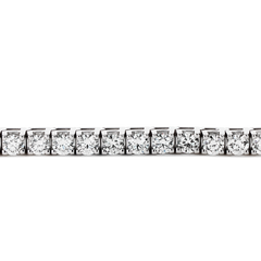 8 Carat Diamond Tennis Bracelet in 14K White Gold