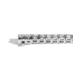 8 Carat Diamond Tennis Bracelet in 14K White Gold