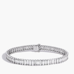 16 Carat Baguette Diamond Tennis Bracelet